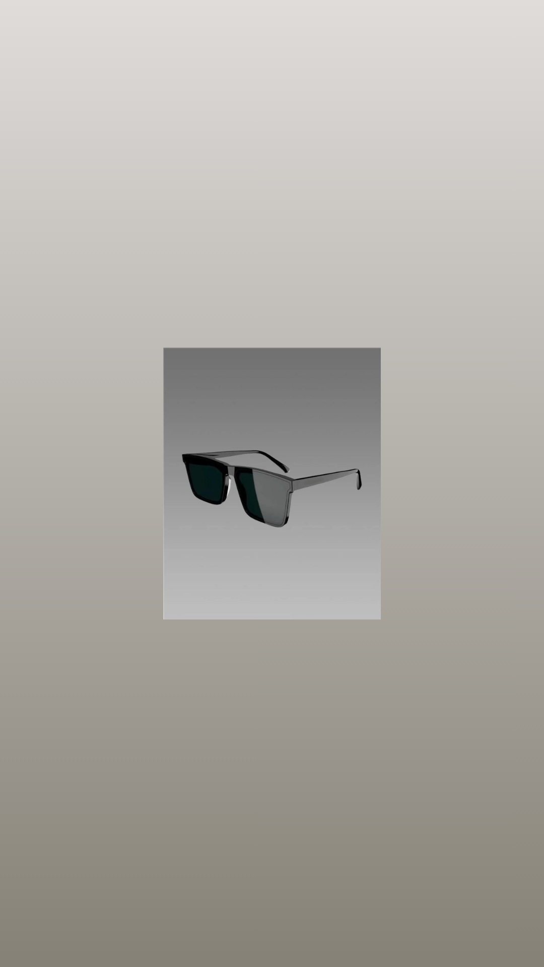 Polarized Retro Square Sunglasses